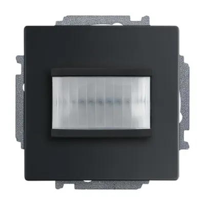 Busch-Jaeger Bewegungsmelder 6225/1.0-885 | KNX free@home | Unterputz | 180° Erfassung | Tierschneise | schwarz matt