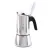 Bild: Bialetti Espressokocher New Venus 1685 | 10 Tassen | Edelstahl Induktion | Moka Pot Herdkanne | Silber