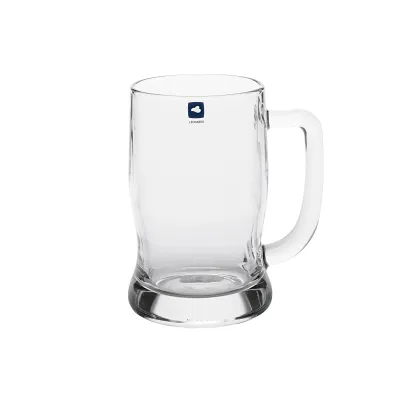 Leonardo Bierseidel Taverna 049458-CN | Bierkrug 0,5l 2er Set | Glas | Spülmaschinengeeignet | Klar