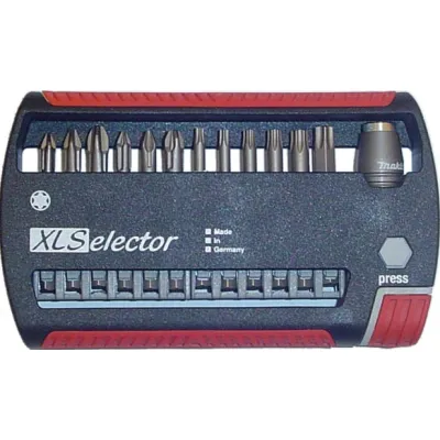 Makita Bit-Set Torsion 13-tlg P-74837 | PH1-PH3 | PZ1-PZ3 | TX10-40 | Universalhalter 60mm | Kunststoffbox