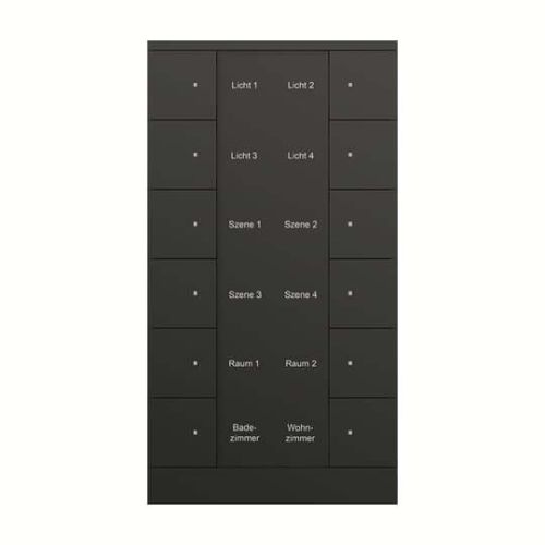 Bild: BJ 12f.Bedienelement SB/U12.0.11-885 schwarz matt