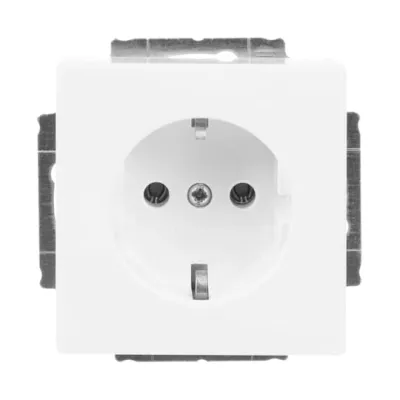 BUSCH-JAEGER Steckdose Unterputz 20 EUC-84 BULK | SCHUKO Typ F | 100er Pack | 16A 250V | Kunststoff weiß