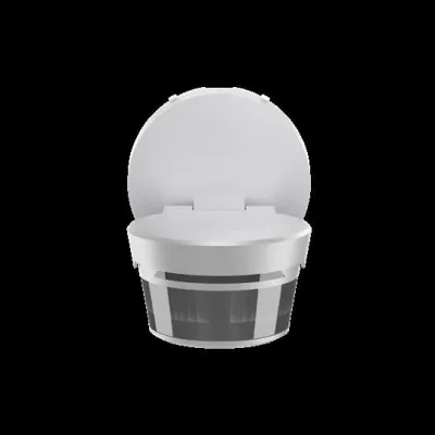 Busch-Jaeger Bewegungsmelder 6851/22-133 | PIR Sensor 220° | Aufputz | IP55 | Bluetooth | 230V | Alusilber