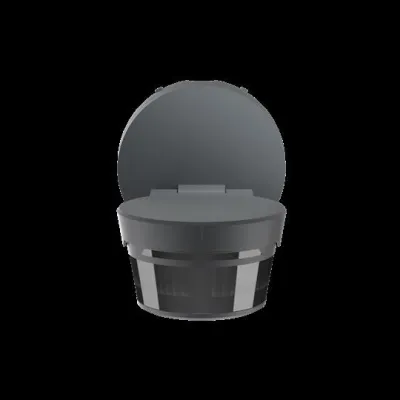 BUSCH-JAEGER Bewegungsmelder 6851/22-135 | Aufputz | 220° Erfassungswinkel | 16m Reichweite | IP55 | PIR | anthrazit