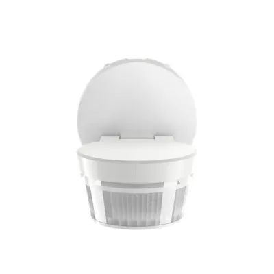 Busch-Jaeger Bewegungsmelder 6851/9-134 | Aufputz Bewegungsmelder | 90° BT | 8-12m Reichweite | IP55 | 230V | Weiß