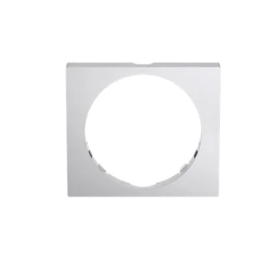 BUSCH-JAEGER Designrahmen 6851/DR-133 | Bewegungsmelder-Rahmen eckig | PRO Serie | Alusilber