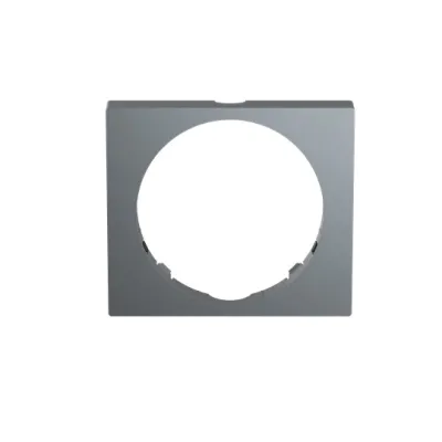 BUSCH-JAEGER Designrahmen 6851/DR-135 | Busch-Wächter PRO | eckig | anthrazit | kompatibel mit KNX & free@home