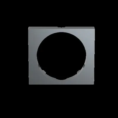 BUSCH-JAEGER Designrahmen 6851/DR-135 | Busch-Wächter PRO | eckig | anthrazit | kompatibel mit KNX & free@home