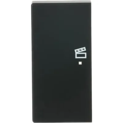 BJ Wippe/L 2f Szene schwarz 6233-21-885 matt Busch-free@home future linear