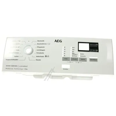 Blende gedruckt für AEG Waschmaschine L6T 140122380011 Gehäuseteil