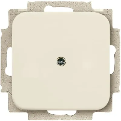 Busch-Jaeger Blindzentralscheibe 2538-212 | Duro 2000 SI | Unterputz | Duroplast | glänzend | IP20 | weiß