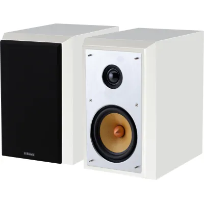 Block Regal-Lautsprecher Paar S-50 ws-hgl | 40W | 100W Musikleistung | 45-20000 Hz | Hochglanz weiß