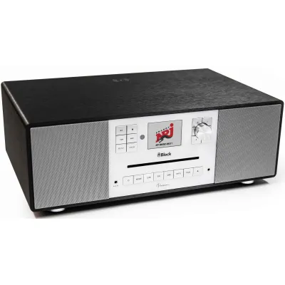 Block Smartradio PASSION DAB+ | WLAN | Bluetooth | CD-Player | Wireless Charging | USB | AUX | Anthrazit