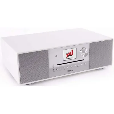 Block Smartradio SR-200 MKII | DAB+ Radio | CD-Player | Internetradio | Bluetooth | WLAN | USB | Multiroom | Weiß