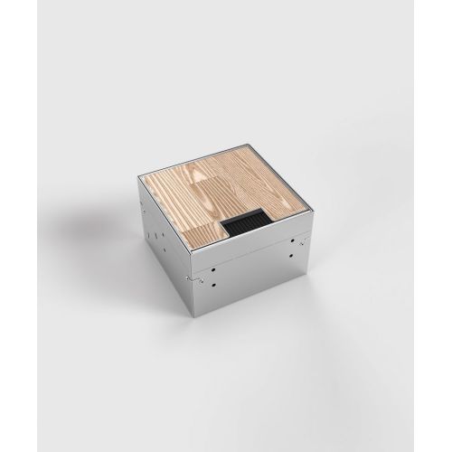 Bild: Bodensteck Bodensteckdose 1xSch,1x RJ45 2f. 8902BB-2-0