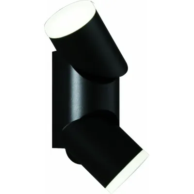 Böhmer LED Außenleuchte 34092 Wandleuchte IP54 2x8W 700lm 3000K | Aluminium Druckguss | schwarz