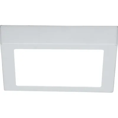 Böhmer LED-Deckenleuchte 44267 | Aufbauleuchte 18W | warmweiß 3000K | 1450lm | 225x225mm | Kunststoff opal | IP20 | weiß