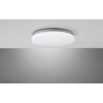 Böhmer LED-Deckenleuchte 44326 | 24W | 1950lm | 4000K Neutralweiß | Bewegungsmelder | IP20 | Ø 380mm | weiß