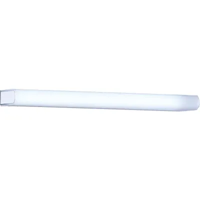 Böhmer LED-Wandleuchte 34217 | Spiegelleuchte | 12W | 1100lm | 3000K Warmweiß | Chrom | Glas satiniert | 61cm