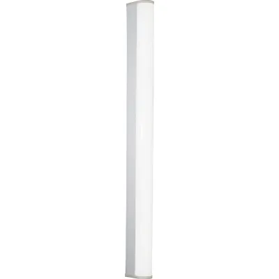 Böhmer LED-Wandleuchte 34174 | 12W | 950 lm | 3000K warmweiß | Metall/Kunststoff opal | 60 cm | Wandmontage | Weiß