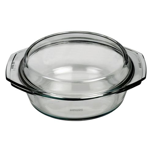Bild: Bohemia Schüssel mit Deckel 2,5ltr. 21001005 rund