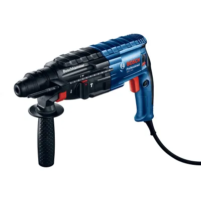 Bosch Professional Bohrhammer GBH 240 | 0611272100 | SDS-plus | 790W | 2,7J Schlagenergie | 2,8kg | inkl. Koffer | Blau