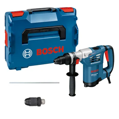 Bosch Bohrhammer GBH 4-32 DFR 0611332104 | SDS-plus | 900 W | 4,2 J | 4,7 kg | L-BOXX | Beton bis 32 mm | Blau