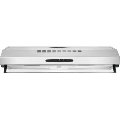 Bomann Unterbau-Dunstabzugshaube DU 623.3 | 60cm | Umluft & Abluft | LED | 205 m³/h | Edelstahl/Glas | Energieklasse C