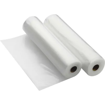 ProfiCook Vakuumierfolie VK1015ROLL | 2 Rollen 28x600cm | reißfest | kochfest | mikrowellengeeignet | transparent