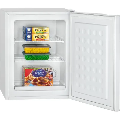 Bomann Tisch-Gefrierschrank GB 7236 | Mini Gefrierschrank 42L | 4 Sterne | stufenlos regelbar | leise 40dB | weiß