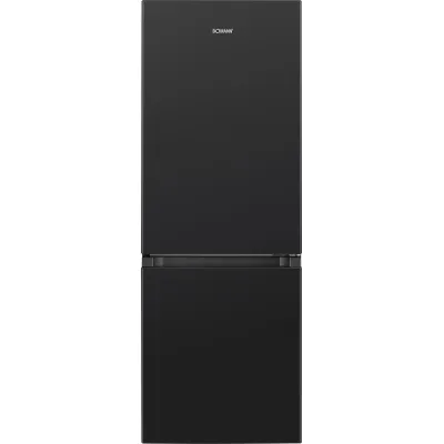 Bomann KG 322.1 Kühl-Gefrierkombination | 175L | D | 143cm | LED | Abtauautomatik | schwarz