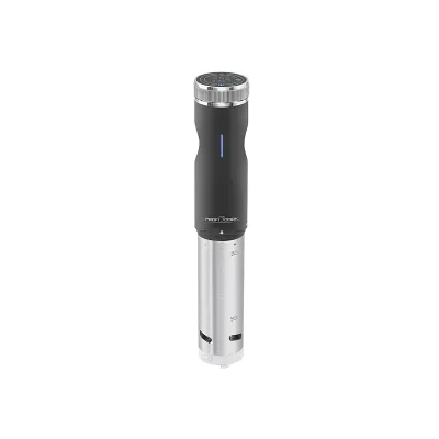 ProfiCook Sous Vide Stick PC-SV 1126 | Sous-Vide Garer 800 Watt | Edelstahl | Sensor Touch | Timer 99h | Schwarz