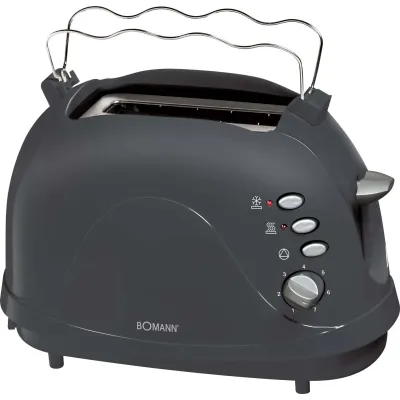 BOMANN TA 246 CB grau Toaster