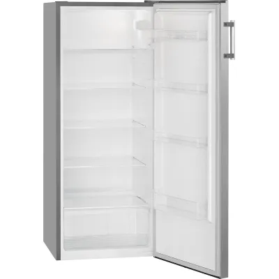Bomann Vollraumkühlschrank VS 7316.1 | 242 Liter | Standgerät | LED-Beleuchtung | Abtauautomatik | Edelstahl-Look