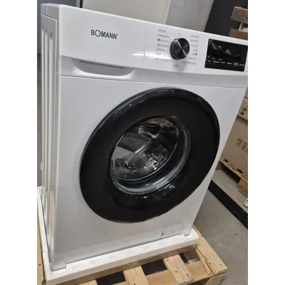 Bomann Waschmaschine WA 7175 Frontlader | 7 kg | 1400 U/min | Energieklasse A | 15 Programme | Dampffunktion | Weiß, B-Ware