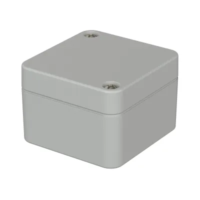 Bopla Leergehäuse M 205 | Polycarbonat Gehäuse IP65 | 50x35x52 mm | schlagfest IK07 | grau