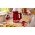 Bild: Bosch Wasserkocher TWK4M224 | 1,7 l | 2400 Watt | Kalkfilter | 360° kabellos | Innenbeleuchtung | rot | Kunststoff