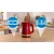 Bild: Bosch Wasserkocher TWK4M224 | 1,7 l | 2400 Watt | Kalkfilter | 360° kabellos | Innenbeleuchtung | rot | Kunststoff