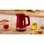 Bild: Bosch Wasserkocher TWK4M224 | 1,7 l | 2400 Watt | Kalkfilter | 360° kabellos | Innenbeleuchtung | rot | Kunststoff