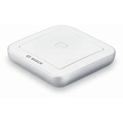 Bosch Smart Home Universalschalter Flex 8750000373 | mobiler Funkschalter | batteriebetrieben | steuerbar per App | weiß