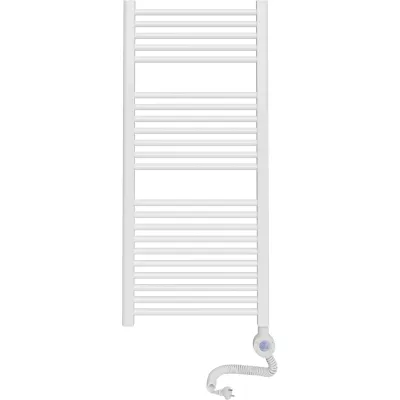BOSCH Badheizkörper HR4500 7738335607 | Handtuchtrockner elektrisch 900W | 6 Stufen | 1703x500mm | Weiß | Timer