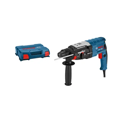 Bosch Professional Bohrhammer GBH 2-28 | 0611267500 | SDS-plus | 880W | 3,2 Joule Schlagenergie | Koffer | Blau
