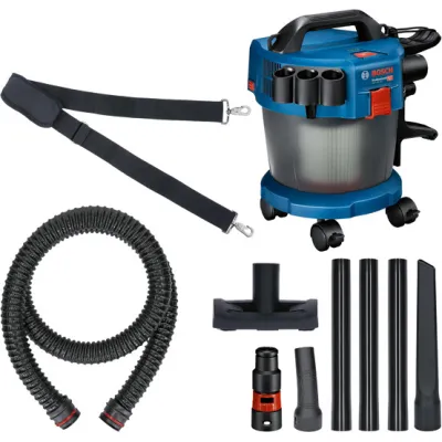 Bosch Professional Akku-Nass-/Trockensauger GAS 18V-10 L | 18V | 10L | HEPA Filter | beutellos | ohne Akku