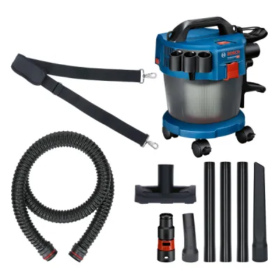 Bosch Professional Akku-Nass-/Trockensauger GAS 18V-10 L | 18V | 10L | HEPA Filter | beutellos | ohne Akku