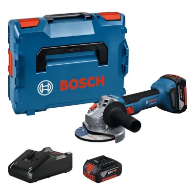 BOSCH 06019N9003 GWS 18V-8 (2x5,0Ah, L) Akku-Winkelschleifer