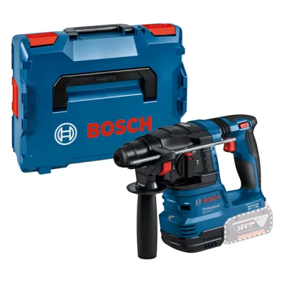 Bosch Akku-Bohrhammer GBH 18V-22 0611924001 | SDS-plus | 18V | 1,9 J | bis 22mm Beton | solo | L-BOXX | blau/schwarz