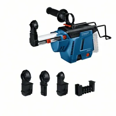 Bosch Akku-Staubabsaugung GDE 18V-26 D | 18V | HEPA-Filter | für Bohrhammer | Solo | Blau