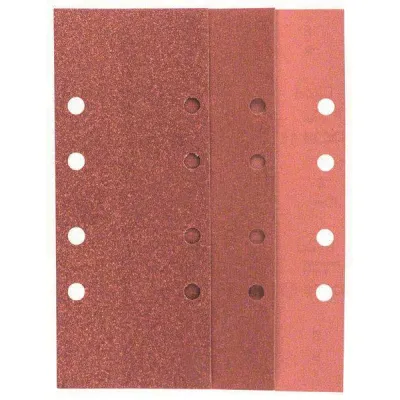 Bosch 25 Schleifblätter 93x230 8 Loch Körnung 60-240