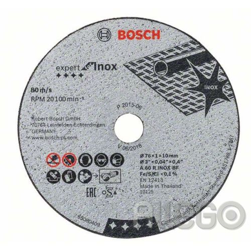 Bild: Bosch 2608601520 2608601520 Trenns Expert INOX VE=5STK