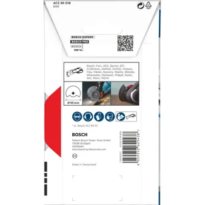 Bosch Segmentsägeblatt PRO ACZ 85 EIB 2608669086 | 85 mm | Bi-Metall | Starlock | für Holz & Metall